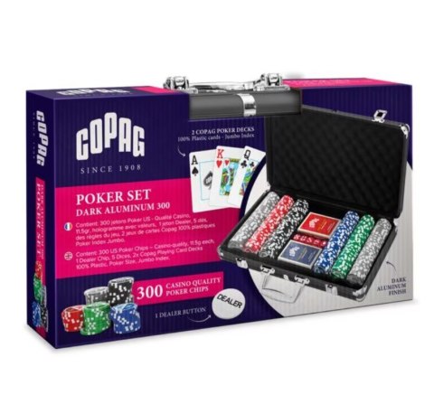 Żetony do pokera 300 sztuk