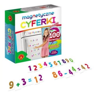 Cyferki magnetyczne na lodówkę