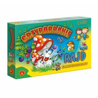 Gra grzybobranie - rajd samochodowy