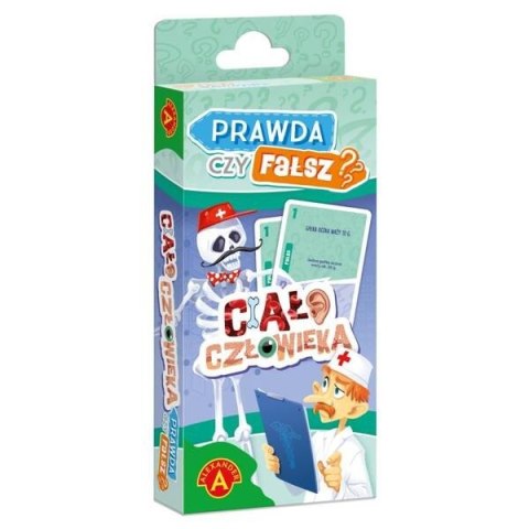 Gra quiz prawda czy fałsz? ciało człowieka