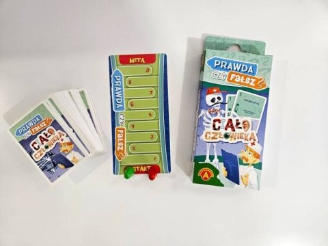 Gra quiz prawda czy fałsz? ciało człowieka