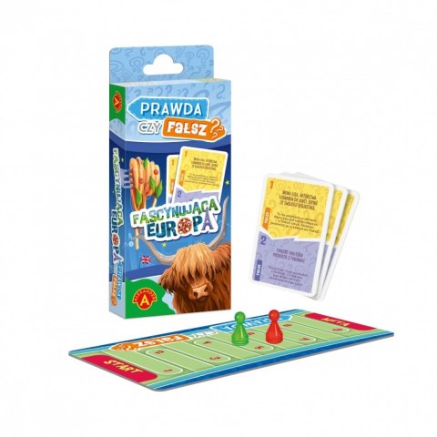Gra quiz-prawda czy fałsz? fascynująca europa