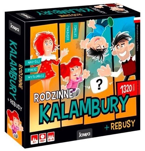 Gra rodzinne kalambury i rebusy