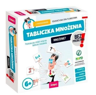 Gra tabliczka mnożenia z profesorkiem