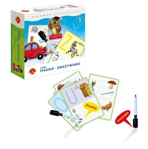 Literki pisanie - zmazywanie 1