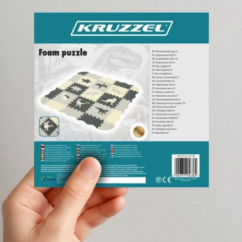 Puzzle piankowe 30,5x30,5cm 35el. Kruzzel 25785