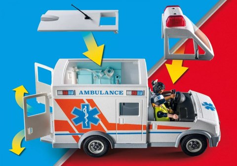 Zestaw figurek city action 71232 ambulans