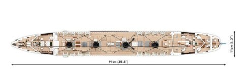 Klocki r.m.s titanic 3260 klocków