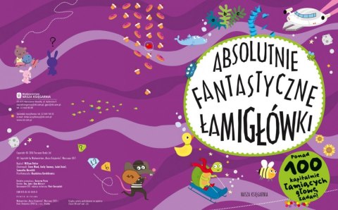 Książeczka absolutnie fantastyczne łamigłówki