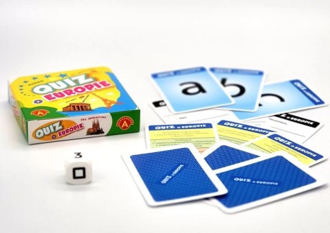 Gra quiz o europie kieszonkowa gra edukacyjna