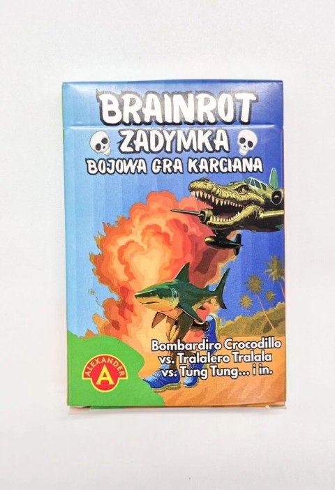 Gra rodzinna gra karciana brainrot - zadymka (crocodillo, tralalero, tsung tsung i inni)