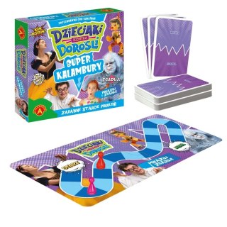 Gra super kalambury. dzieciaki kontra dorośli.