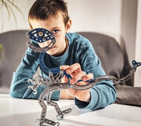 Zestaw konstrukcyjny mały konstruktor dinozaury velociraptor