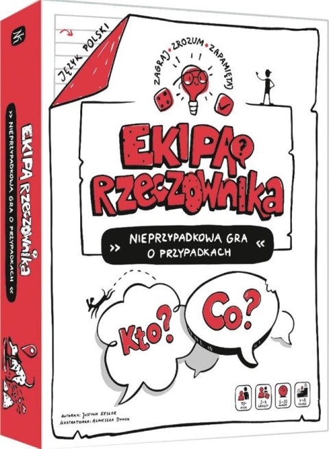 Gra ekipa rzeczownika. nieprzypadkowa gra o przypadkach