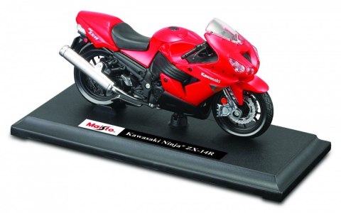 Model motocykl kawasaki ninja zx -14 z podstawką 1/18