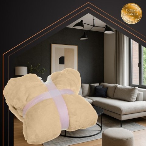 Bluza XXL - koc beżowy Ruhhy 26146