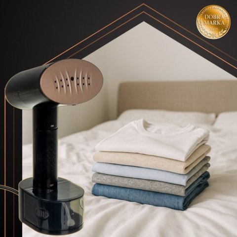 Parownica do ubrań 2000W czarna Mysti Ruhhy 26339