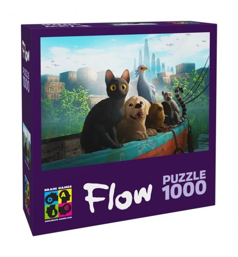 Puzzle 1000 elementów flow postacie z filmu