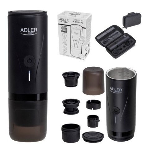 AD 4400 Ekspres przenośny do kawy | bateriia 7500mah | ciśnienie 20 bar | zasilanie usb