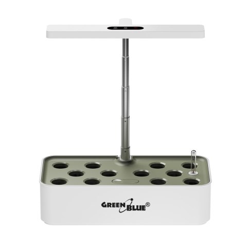 Inteligentny System wewnętrznej uprawy roślin GreenBlue, doniczka SMART, pojemność 4L, 220-240V AC 50/60Hz 0.4A GB133