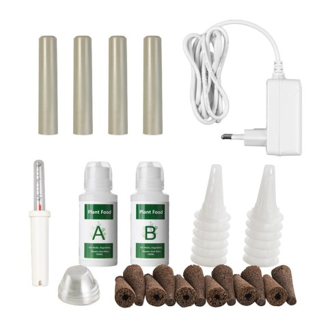 Inteligentny System wewnętrznej uprawy roślin GreenBlue, doniczka SMART, pojemność 4L, 220-240V AC 50/60Hz 0.4A GB133