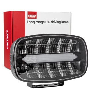Reflektor drogowy dalekosiężny led z funkcją świateł pozycyjnych 109w 12v 24v amio-04535