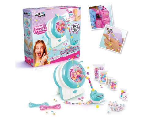 Zestaw kreatywny projekt glam, zakręcony kreator bransoletek