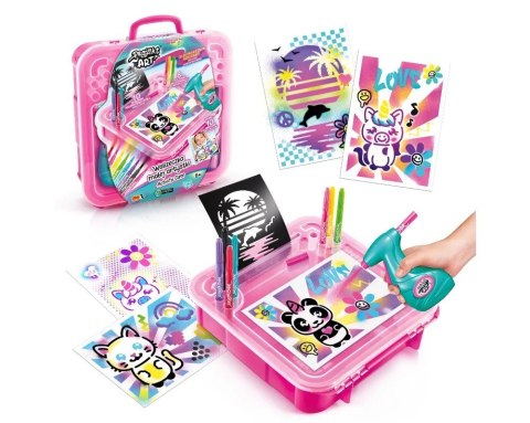 Zestaw projekt art walizeczka małej artystki