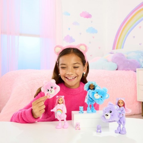 Lalka barbie chelsea cutie reveal care bears