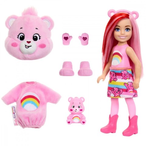 Lalka barbie chelsea cutie reveal care bears