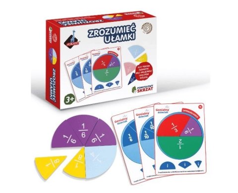 Zestaw edukacyjny pomysłowy skrzat - zrozumieć ułamki