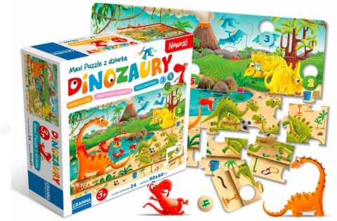 Gra dinozaury maxi
