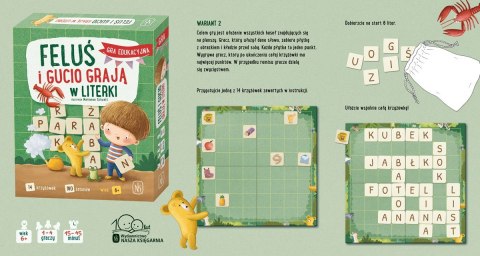 Gra feluś i gucio grają w literki