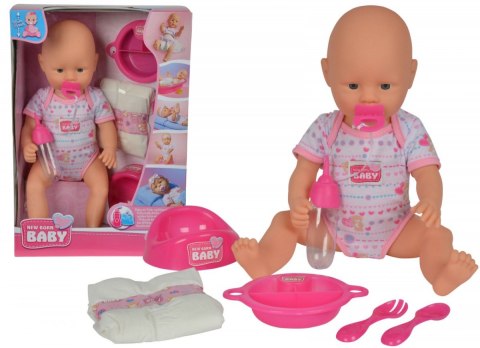 New baby born bobas z akcesoriami, gumowa