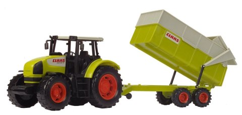 Traktor claas ares z przyczepą