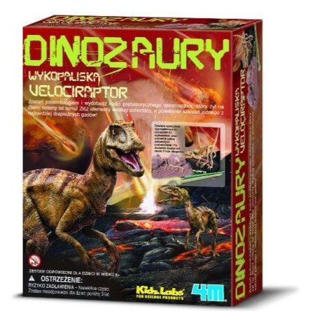 Zestaw naukowy wykopaliska - velociraptor