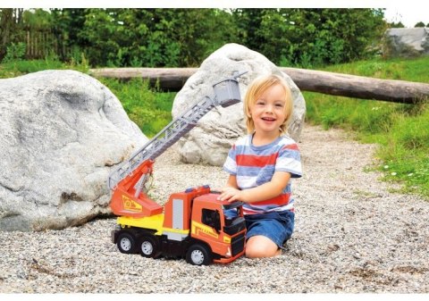 Pojazd straż pożarna worxx z drabiną volvo fmx w pudełku