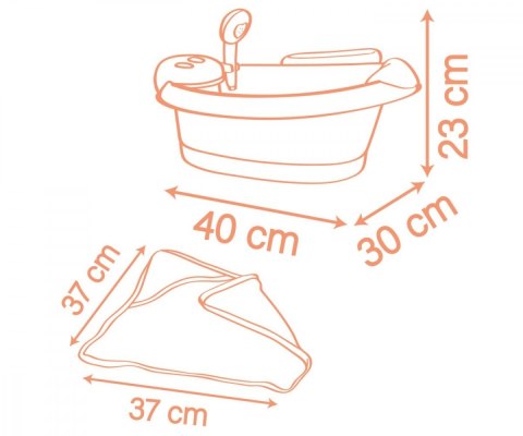 Wanienka z hydromasażem baby nurse