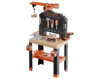 Warsztat z dźwigiem black+decker bricolo builder