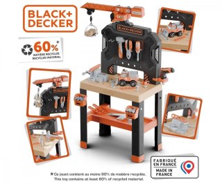 Warsztat z dźwigiem black+decker bricolo builder
