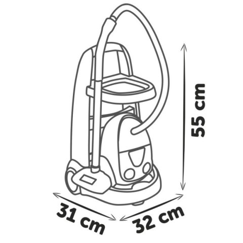 Wózek do sprzątania z odkurzaczem rowenta