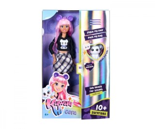 Lalka kawaii hi cora i zwierzątko kurumi