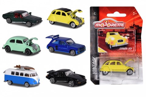 Pojazd majorette vintage, 6 rodzajów