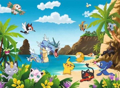 Puzzle 200 elementów xxl pokemon
