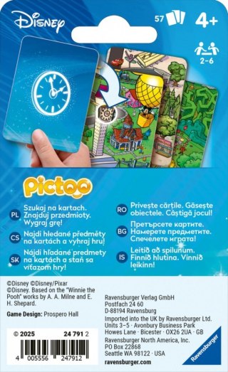 Gra karciana pictoo disney