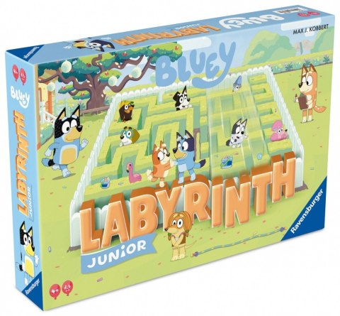 Gra labyrinth junior bluey