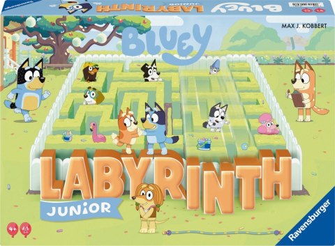 Gra labyrinth junior bluey