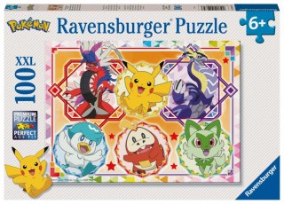 Puzzle 100 elementów pokemon