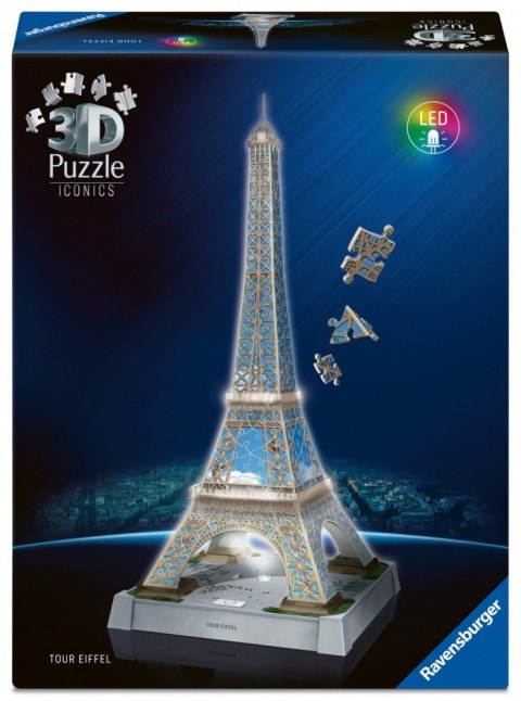 Puzzle 3d wieża eiffla
