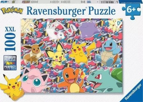 Puzzle xxl 100 elementów pokemon